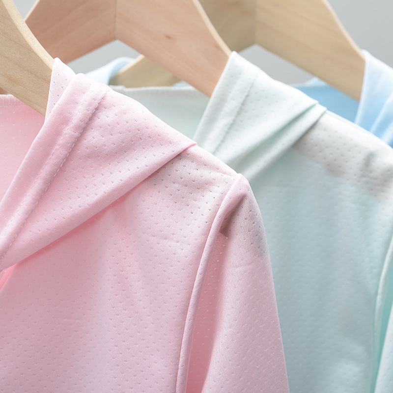 Áo chống nắng áo khoác nhẹ thông hơi thoáng khí chống tia UV cho bé