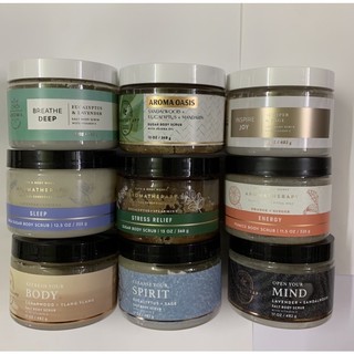 Sữa tắm tẩy tế bào chết  AROMATHERAPY Bath & Body Work 326g - USA