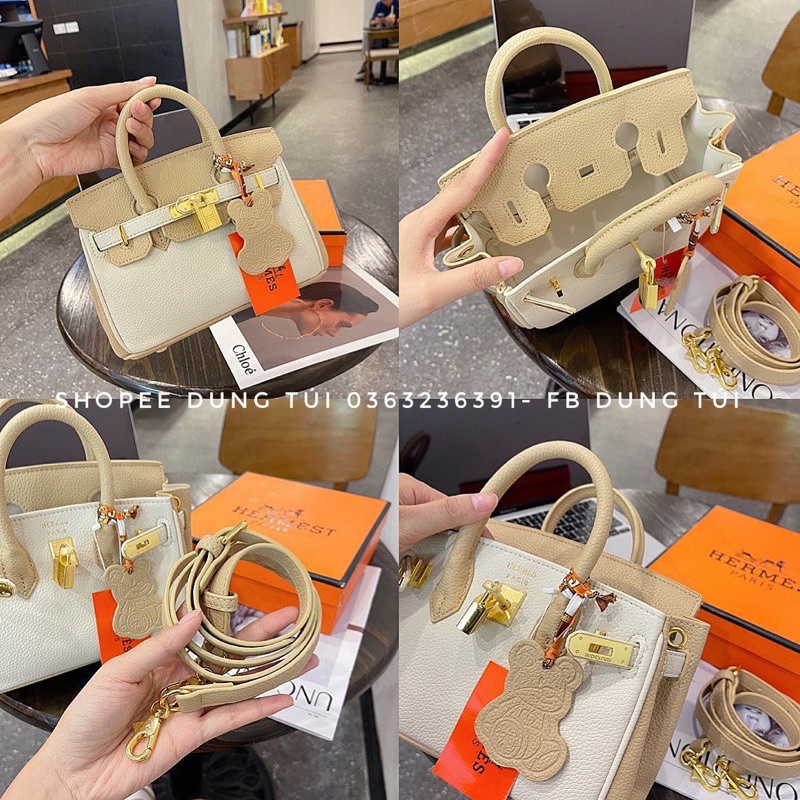 Túi xách nữ, bikin da trơn chuẩn Sup size 20