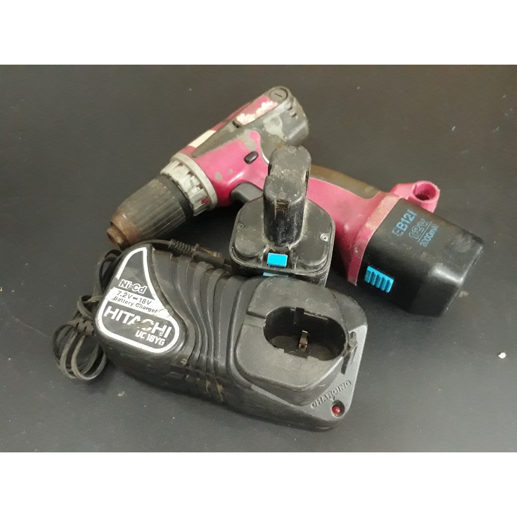 MÁY KHOAN PIN BÃI NHẬT 12v, HITACHI