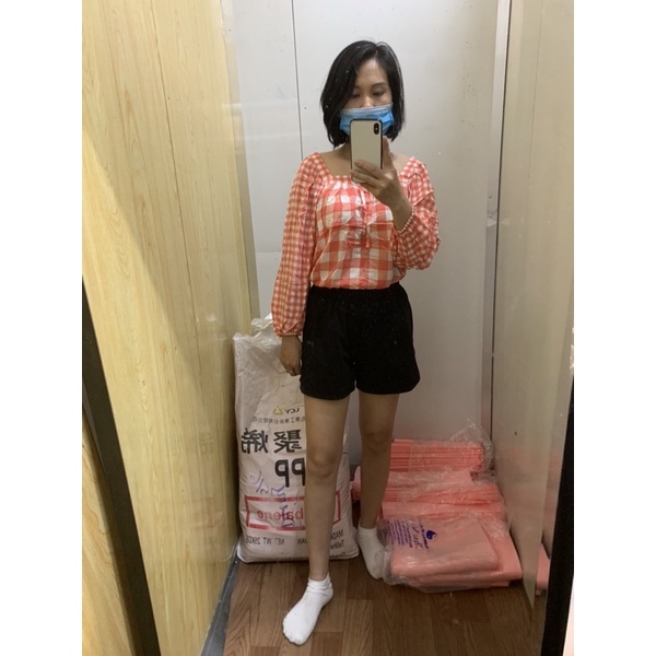 Áo sơmi kiểu nữ chất rayon mát lạnh, màu đỏ