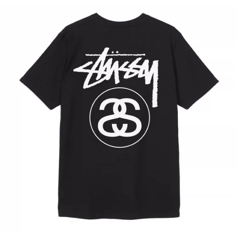 Áo Thun STUSSY Hoạ tiết Thun 100% Cotton chuẩn hình - Hàng Full Bọc Tem Tag