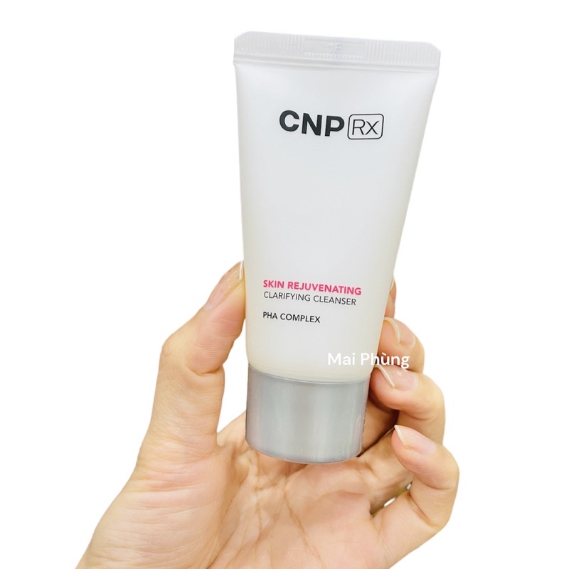 Tuýp sữa rửa mặt trắng da CNP Rx Skin Rejuvenating 40ml