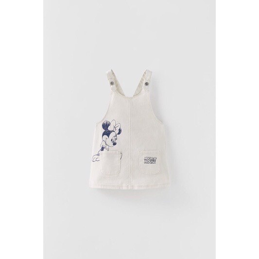 Váy yếm 3 mẫu jean+kaki Mickey nhân vật hoạt hình Disney cute cho bé gái chất siêu mềm,điểu chỉnh được độ dài,form rộng