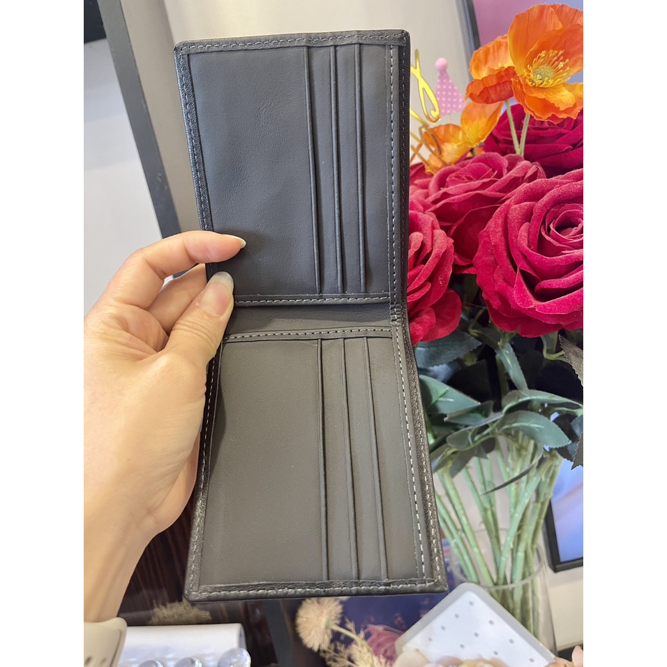 Xả hàng ví da nam - Quà tặng sinh nhật nam giới full túi hộp quà tặng y hình - Hàng Việt Nam xuất khẩu