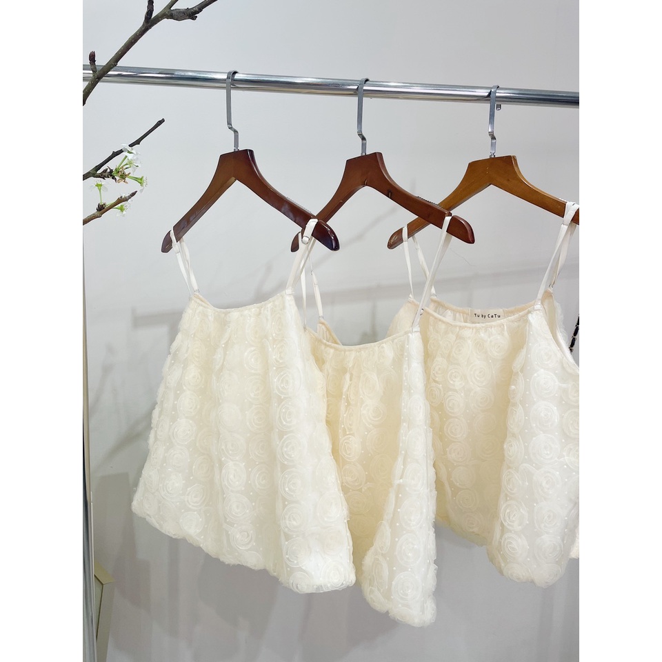 TUBYCATU | Áo 2D lưới hoa hồng