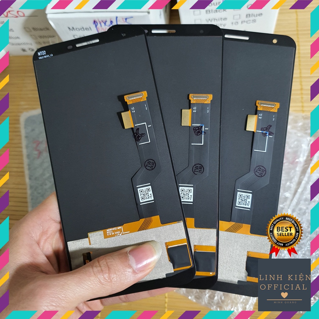 Màn Pixel 3AXL Cao Cấp tặng kèm keo chuyên dụng