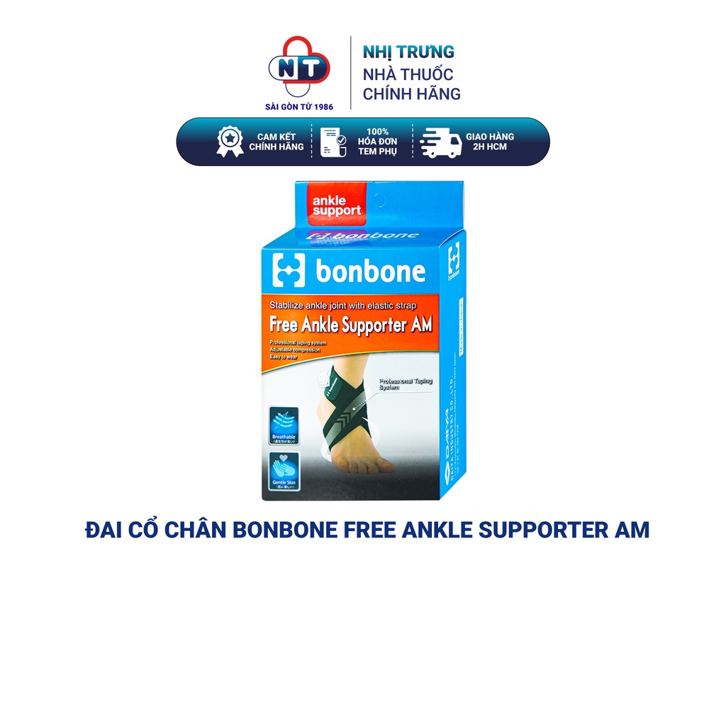 Đai cổ chân Bonbone Free Ankle Supporter AM