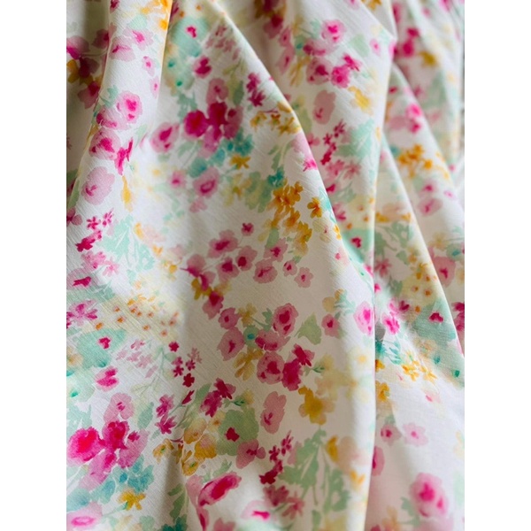 Vải thô hoa cao cấp