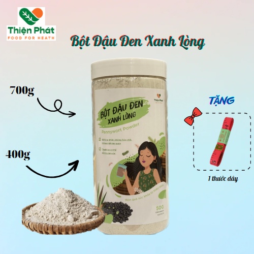 Bột đậu đen xanh lòng rang chín - thiện phát