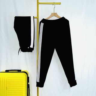 Quần jogger nam nữ trơn basic thun poly phong cách thể dục thể thao⚡