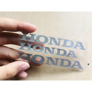 Bộ Chữ Honda Bửng Vision Bạc Decal