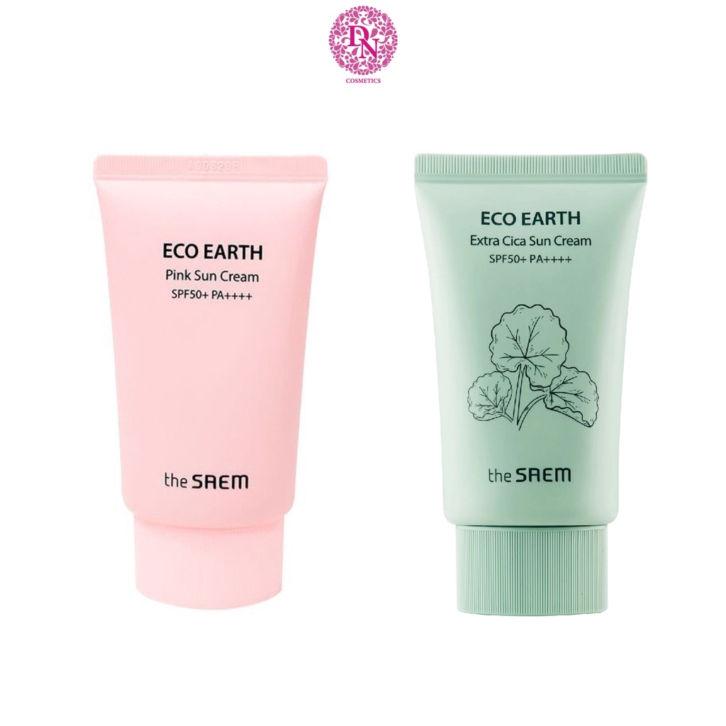 Kem chống nắng The Saem Eco Earth Power Sun Cream SPF50+ PA++++ (50ml)