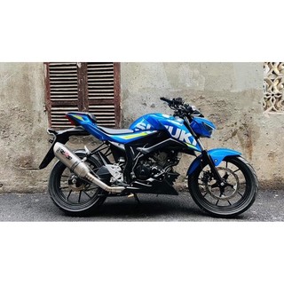 Pô yoshimura R77 bạc
