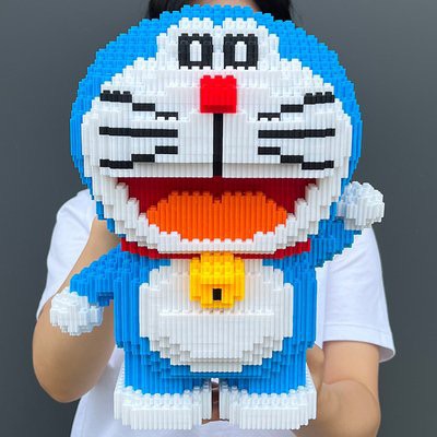 Doremon Cao 38cm Đáng Yêu Được Tặng Kèm 1 Lego Mini