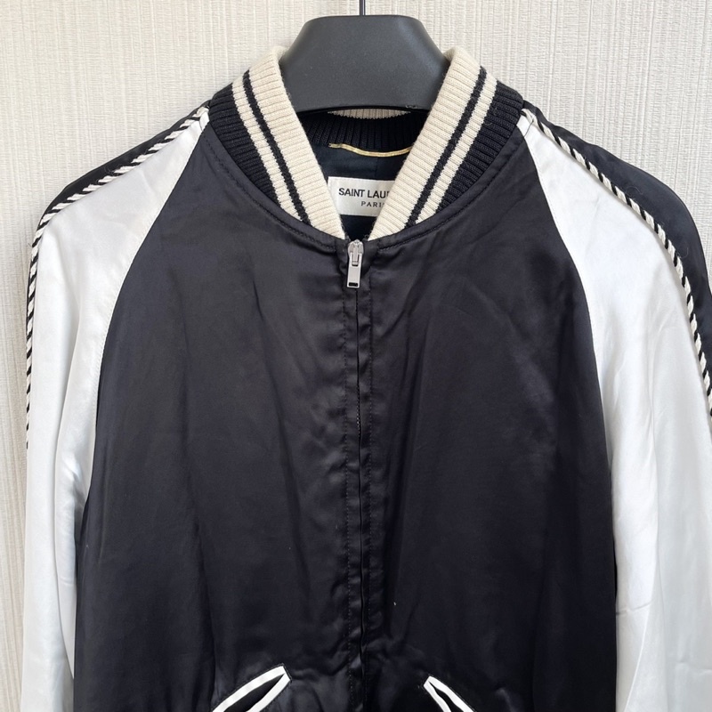 Jacket Saint Laurent nanh máu  size f38 chính hãng