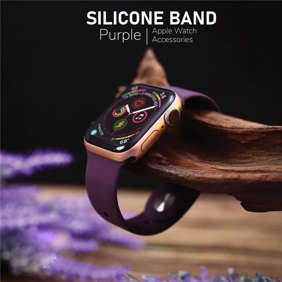 Dây cao su thay thế dành cho series 8 7 SE 6 5 4 3 2 1 size 49mm 45mm 44mm 42mm 41mm 40mm 38mm