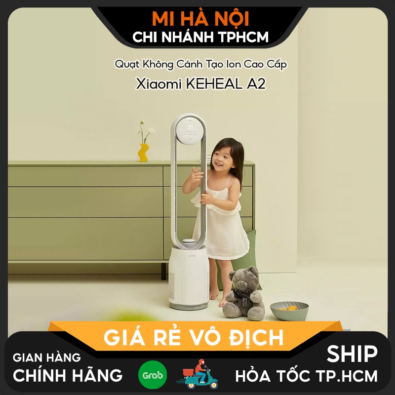 Quạt Không Cánh Tạo Ion Cao Cấp Xiaomi Youpin KEHEAL A3 / A2