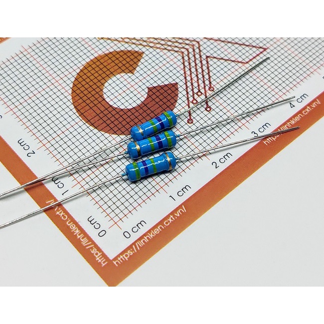 Điện trở vạch 5% 0.5W