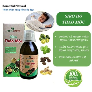 Siro Ho Thảo Mộc - Siro ho cho bé và gia đình, Long Đờm Khỏi Ho