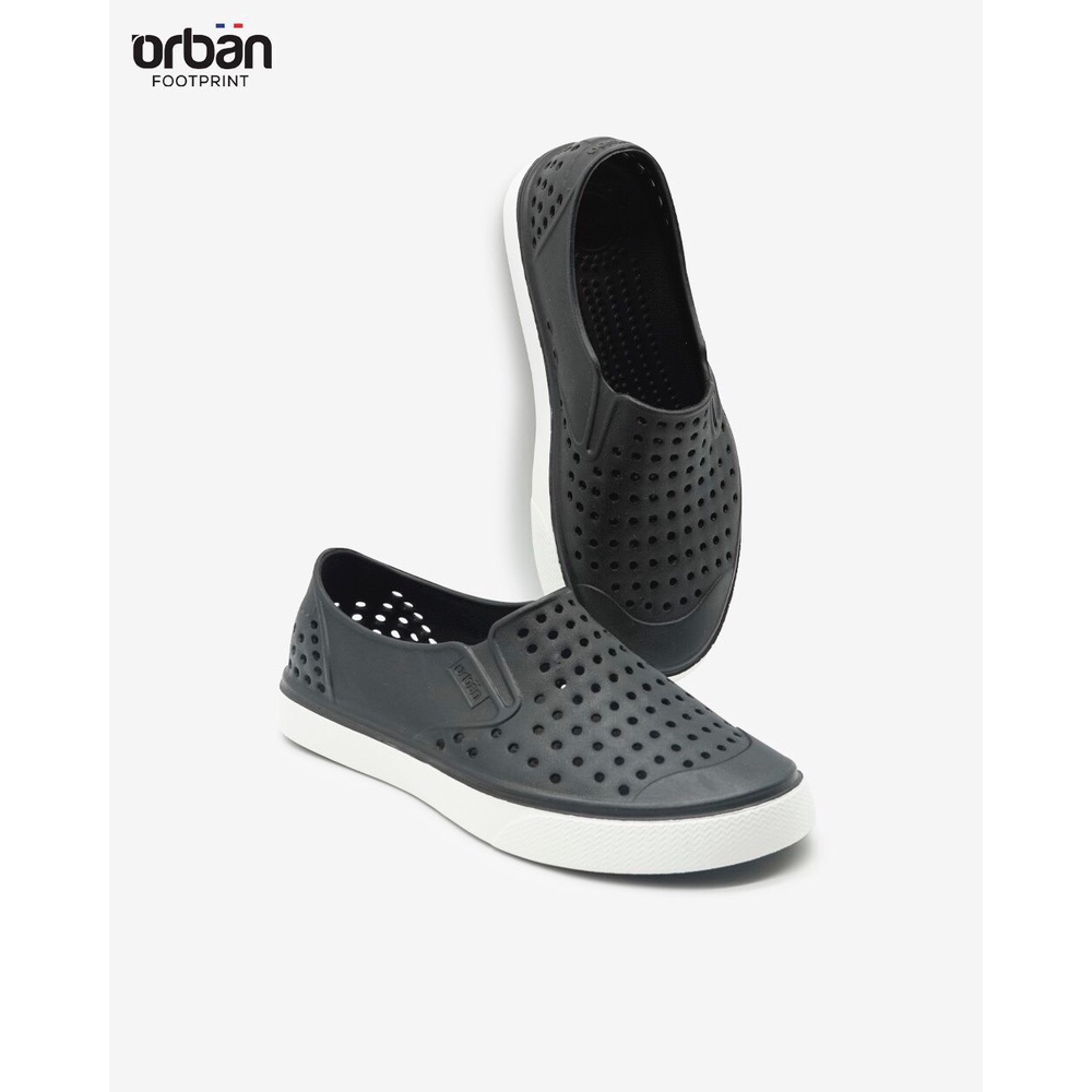 Giày nhựa mẫu mới URBAN NATIVE đi mưa, du lịch, đi làm, chống nước, thoáng khí, ko hôi chân -nhựa xốp siêu mềm, siêu nhẹ