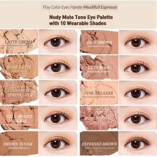 (CÓ BILL) Bảng Phấn Mắt ETUDE Play Color Eyes