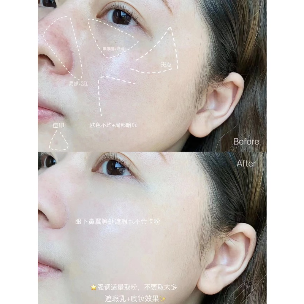 Red Earth Kem Che Khuyết Điểm Làm Sáng Da Chiết Xuất Thực Vật