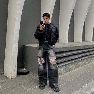 Áo khoác bomber WOEBEGONE "Alex Bomber"