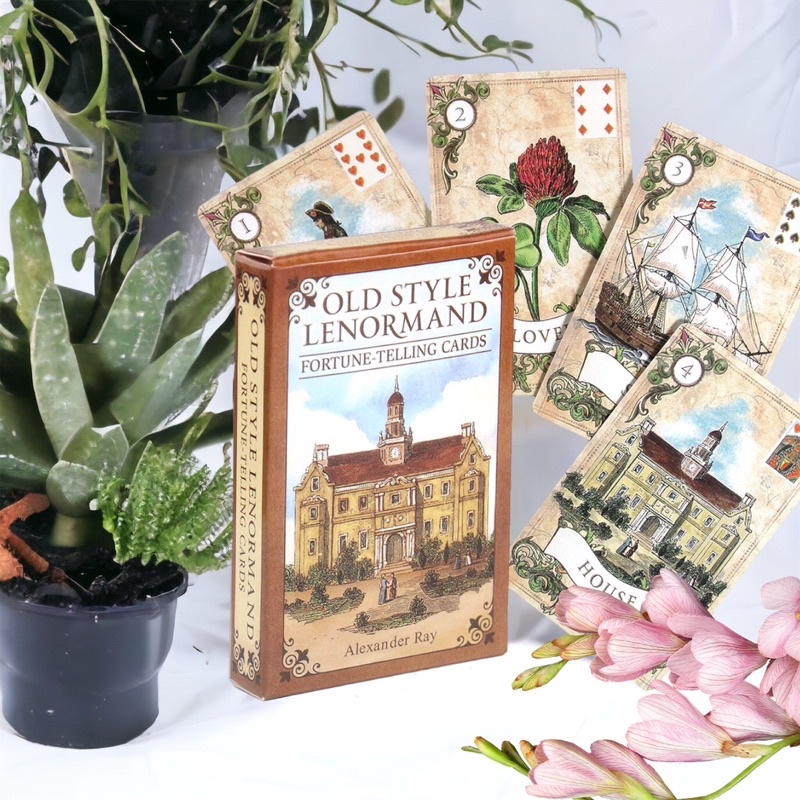ĐỌC MÔ TẢ Bộ bài Tarot Old Style Lenormand cards, tác giả Alexander Ray