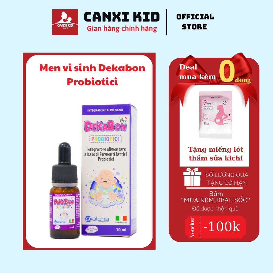 Men vi sinh Dekabon Probiotic - Bổ sung lợi khuẩn