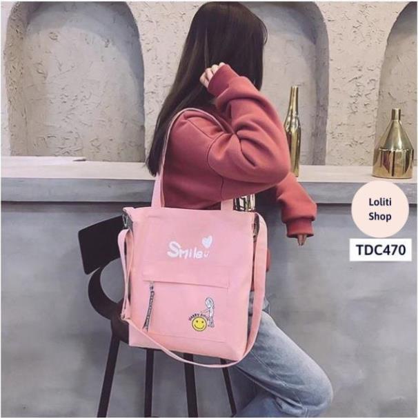 Túi đeo chéo, Túi Tote Hàn Quốc LOLITI TDC470