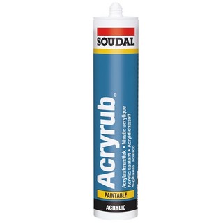 Keo Dán Chuyên Dụng Xử Lý Mối Nối Soudal Acryrub