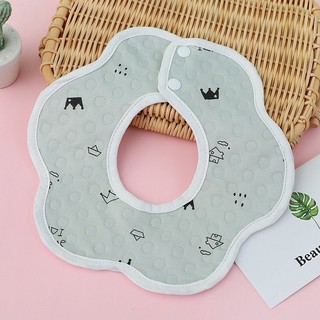 Yếm tròn xoay mã đẹp - Chống thấm cho bé