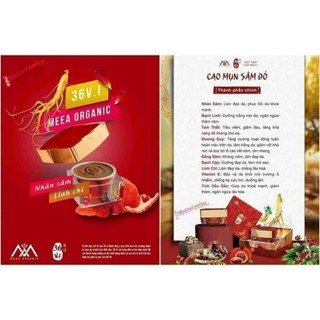 Cao Mụn Sâm Đỏ 36vị Chính Hãng