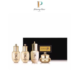 Bộ Dưỡng Tái Sinh Chống Lão Hóa Whoo Cheonyuldan Ultimate Regenerating Set 4pcs Special Gift Set