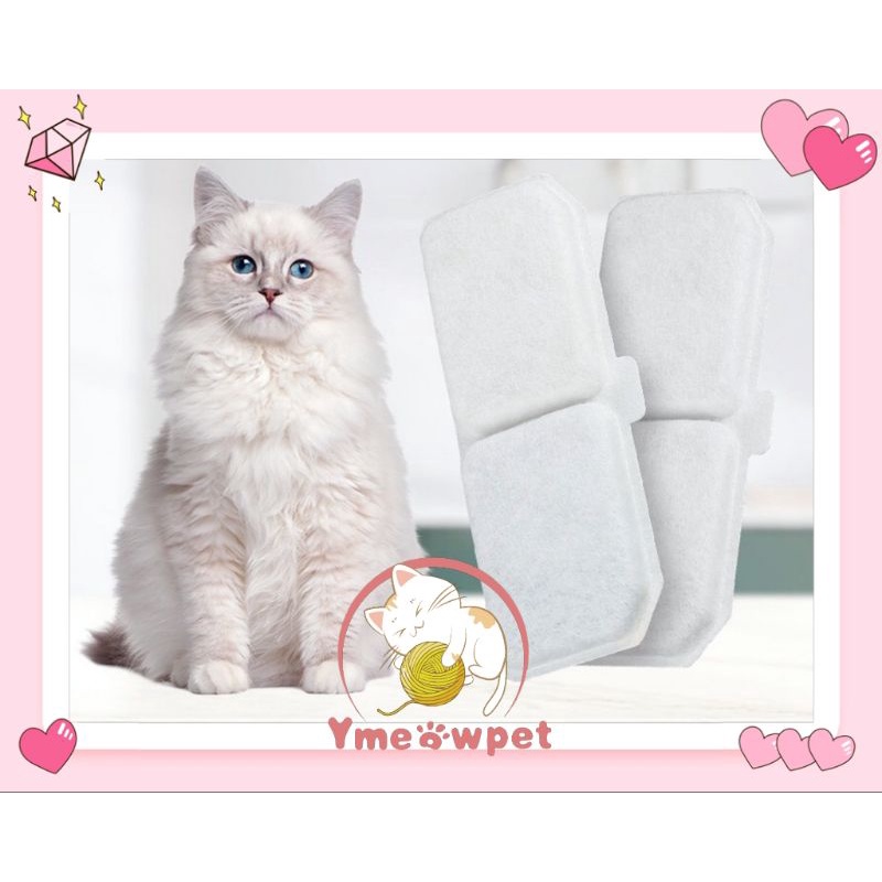 Miếng Lõi lọc nước dùng cho máy uống nước chó mèo / lõi lọc thay thế dùng cho đài phun nước của thú cưng