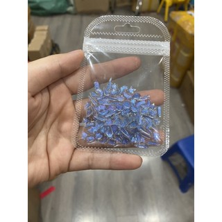 Đá thạch anh đá pha lê làm nail túi 100 viên