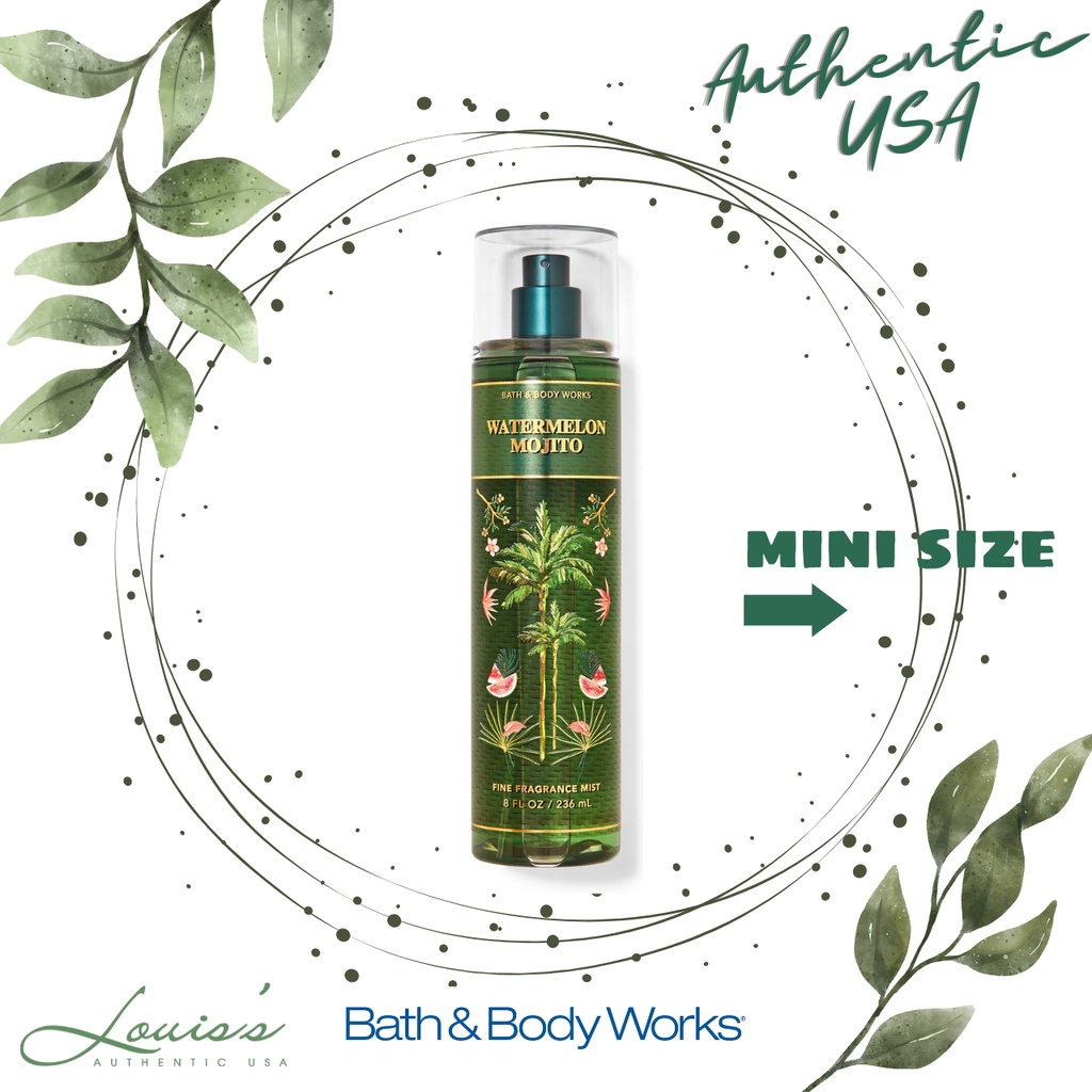 WATERMELON MOJITO (BST Future Eden / Trái cây) - Body mist / Xịt thơm toàn thân Bath & Body Works Mỹ