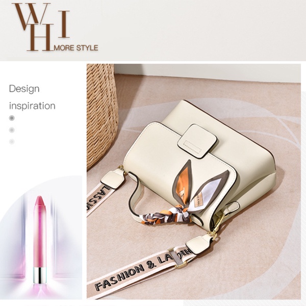 Túi xách nữ kèm dây lụa mềm mại FANSIMAN chính hãng da PU cao cấp, đeo vai, đeo chéo dáng trẻ trung FSH059