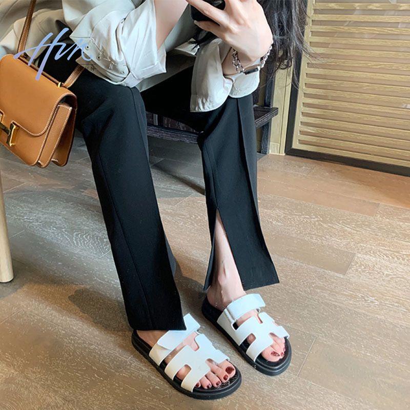 Sandal Quai Ngang Đế Dày Phong Cách Mới 2023 Cho Nữ