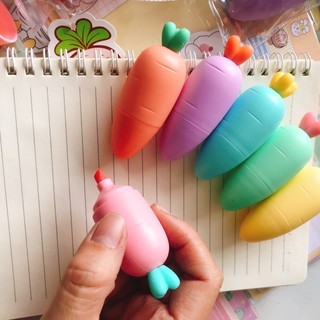 [Chuyên sỉ] Set 6 bút dạ quang dễ thương