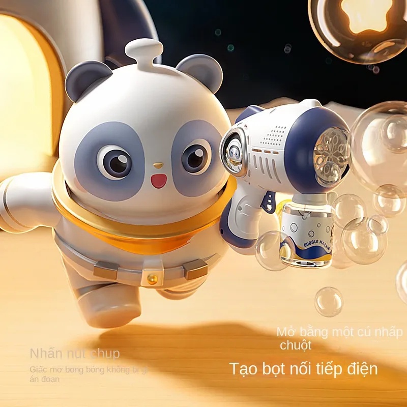 Súng bắn bong bóng xà phòng, thiết kế mới không bị rò rỉ nước, đồ chơi cho bé.