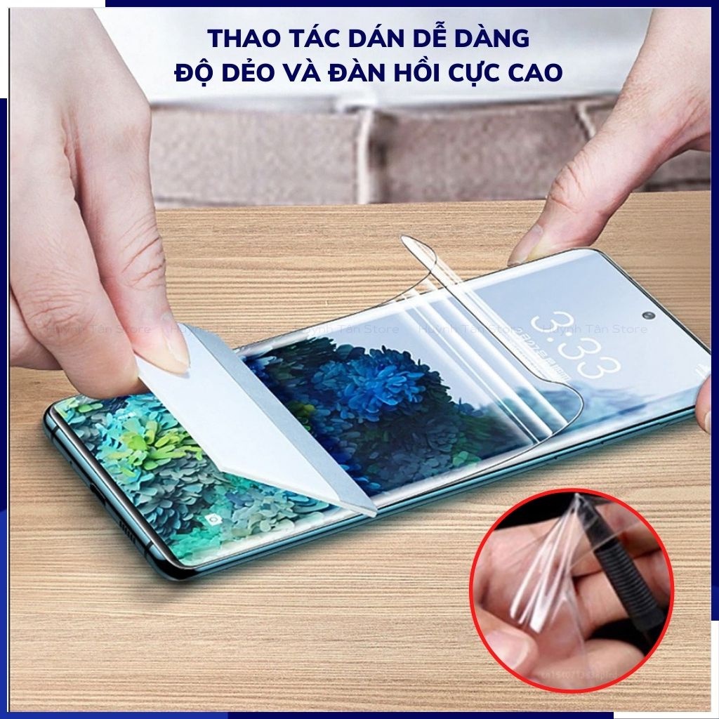 Dán dẻo s23 ultra trong suốt chính hãng GOR combo 3 miếng phụ kiện điện thoại huỳnh tân store