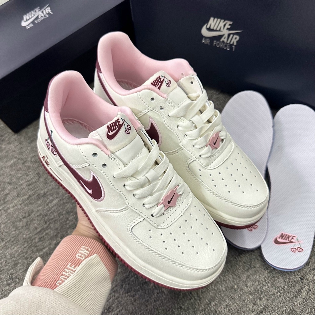 Giày Sneaker AF1 Valentine 2023,Giày Air Foce 1 Valentine SC