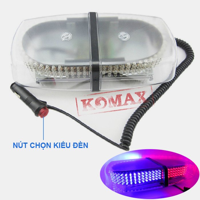 ĐÈN LED CHỚP XANH ĐỎ GẮN ƯU TIÊN XD240﻿ xe cảnh sát cứu thương cứu hỏa