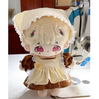 outfit doll hoa Sơn trà(20cm ,20cm body ú)