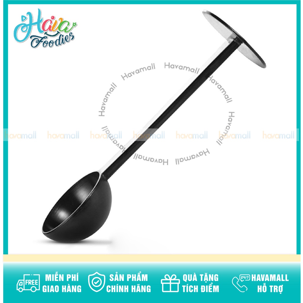 Muỗng Đong Tích Hợp Nén Cà Phê 2 Trong 1 Tiện Lợi