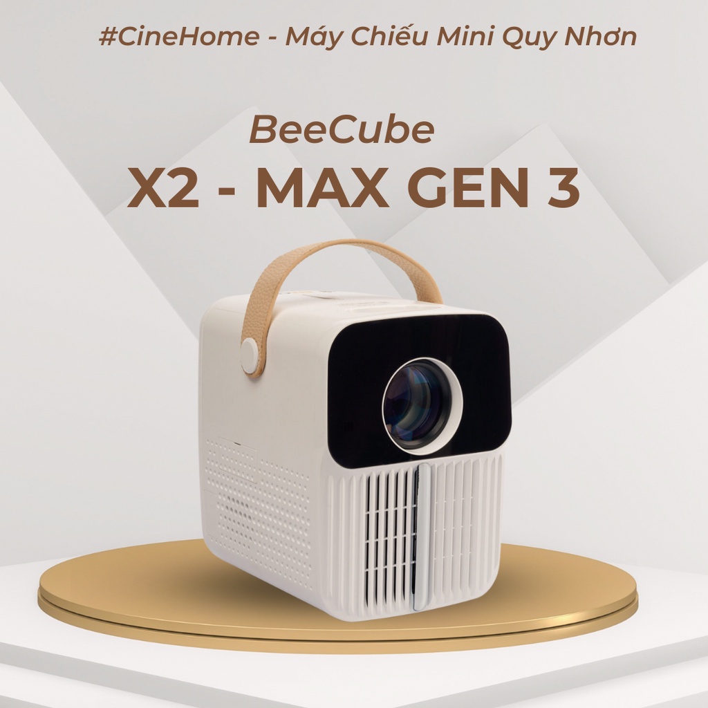 Máy chiếu BEECUBE X2 - MAX GEN 3 Chính Hãng - Bảo hành 12 tháng