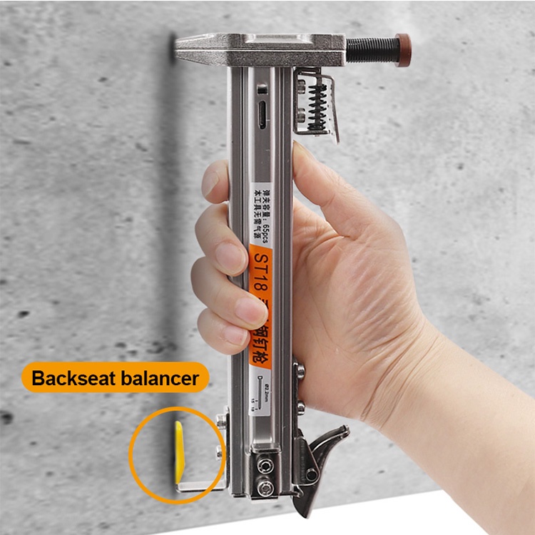 Dụng cụ đóng đinh bằng tay ST18 Kèm hộp 800 đinh bê tông