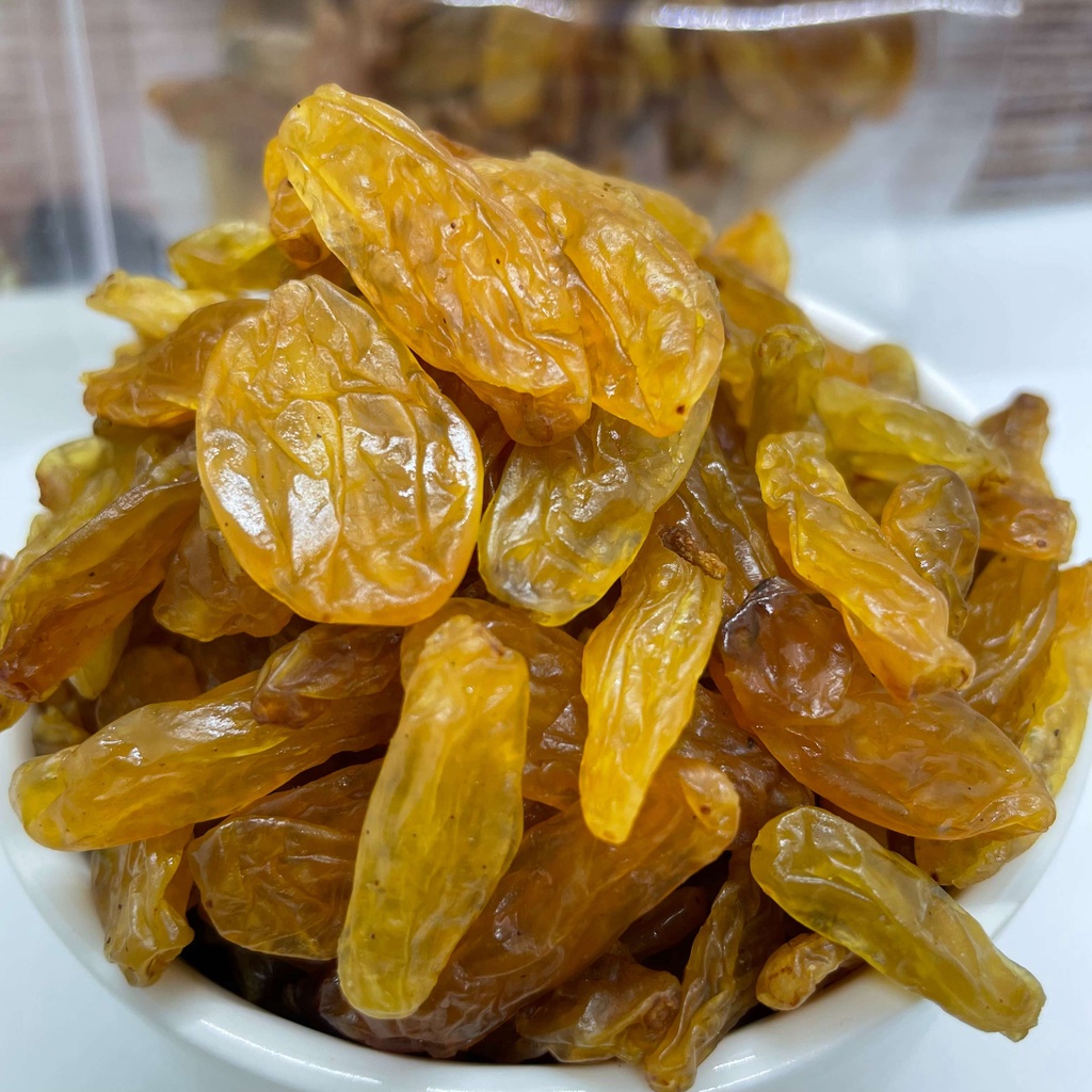Nho vàng sấy khô không đường chua ngọt siêu ngon loại 1